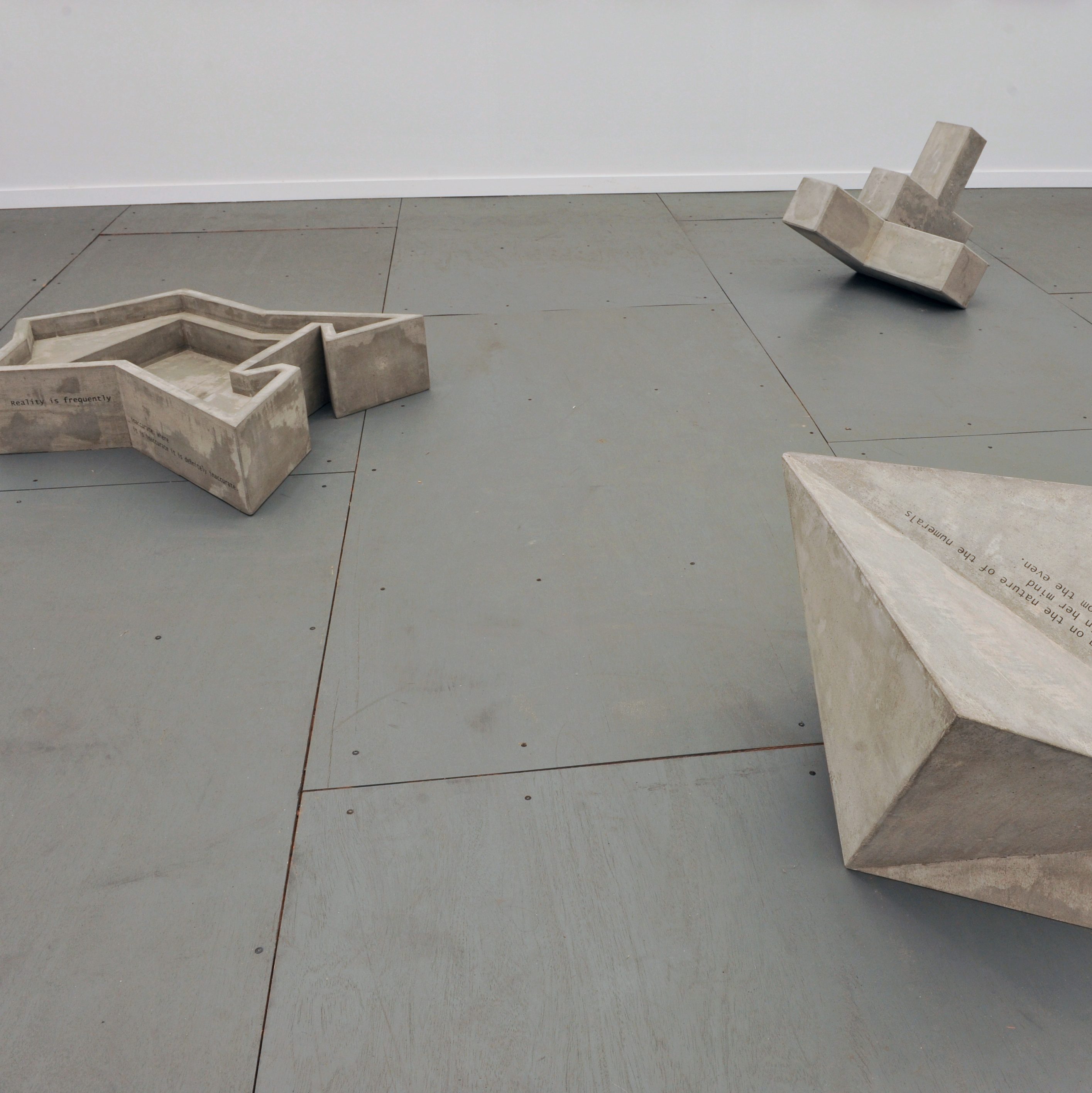 "The Solids (toward the Sonnet)", 2014, Frieze New York