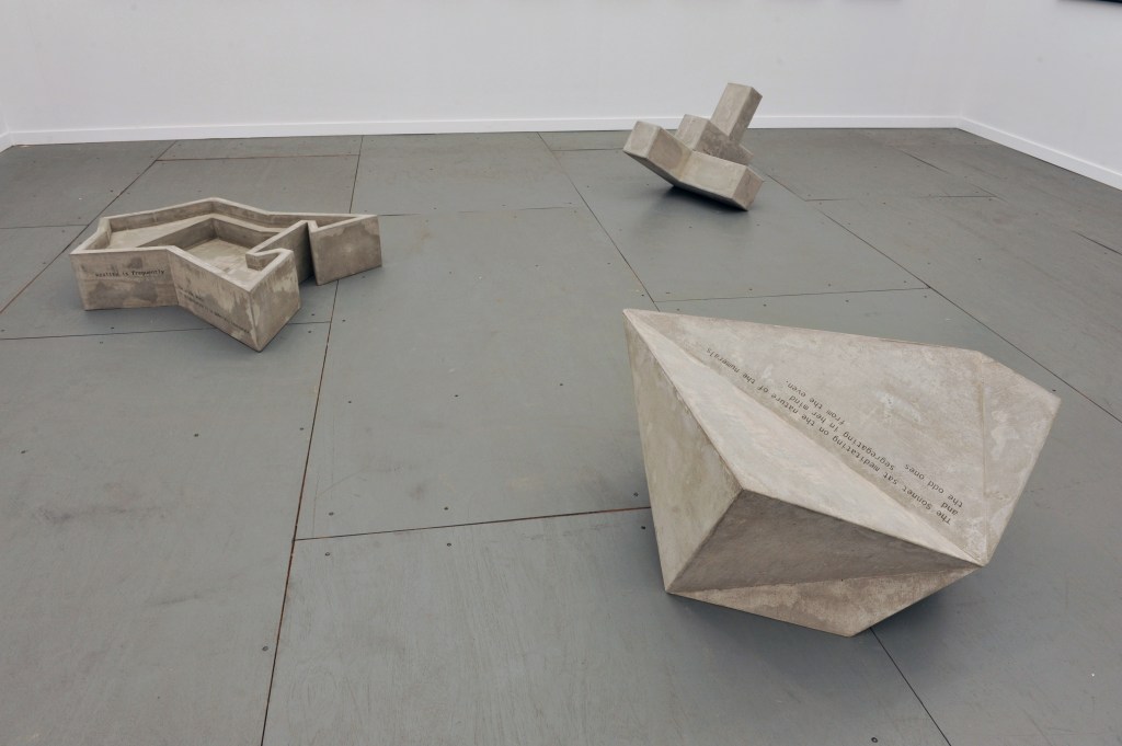 "The Solids (toward the Sonnet)", 2014, Frieze New York