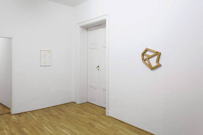 "Neon Medieval", 2013, Galerie Andreas Huber, Vienna (exhibition view)